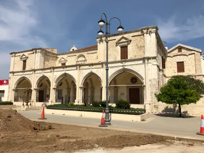 medieval church in Larnaca, Cyprus
