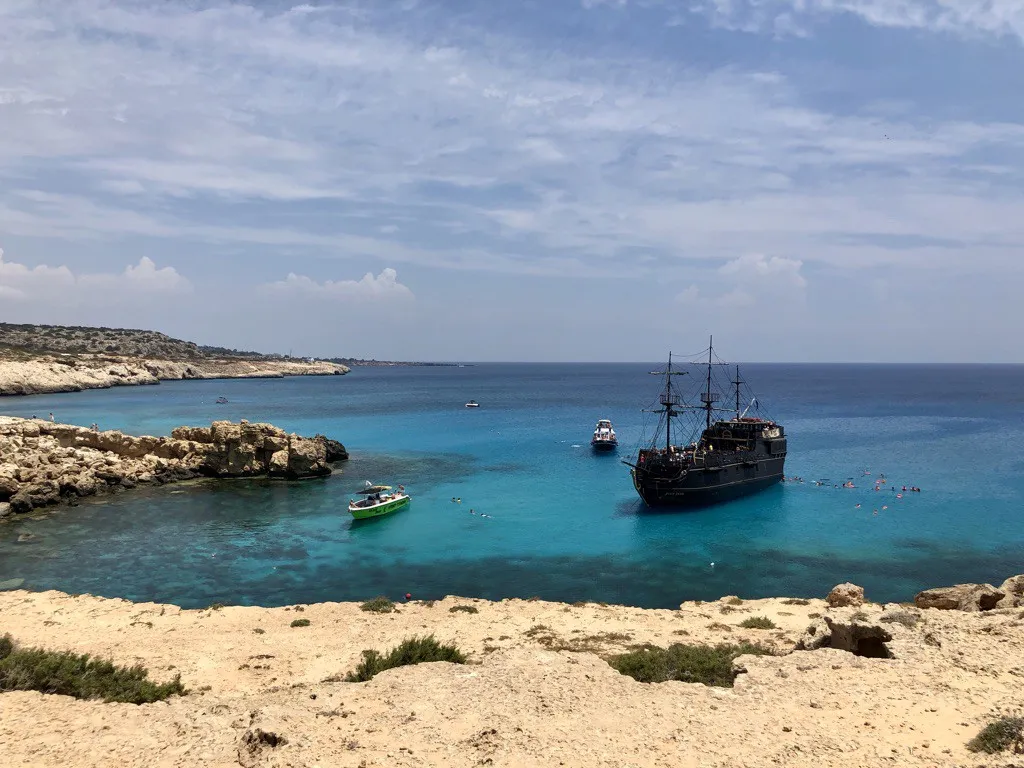 Cyprus East to West — West to East.
