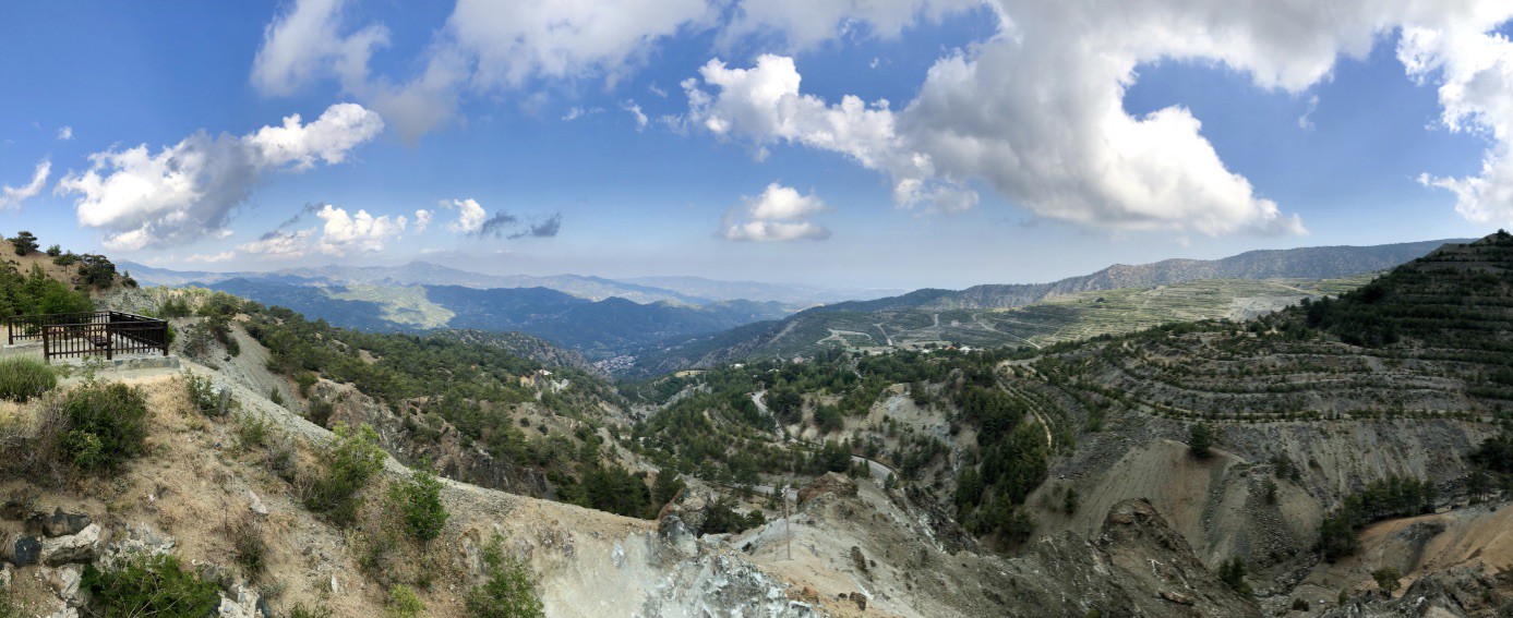 Panorama of Kato Pyrgos