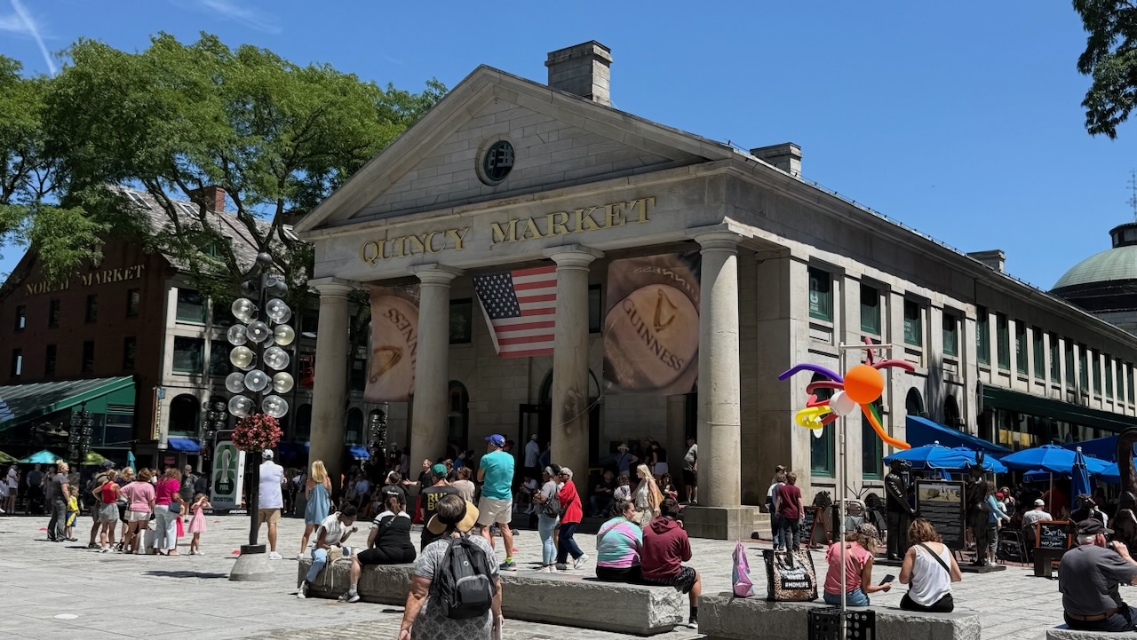 Quincy Market in Boston