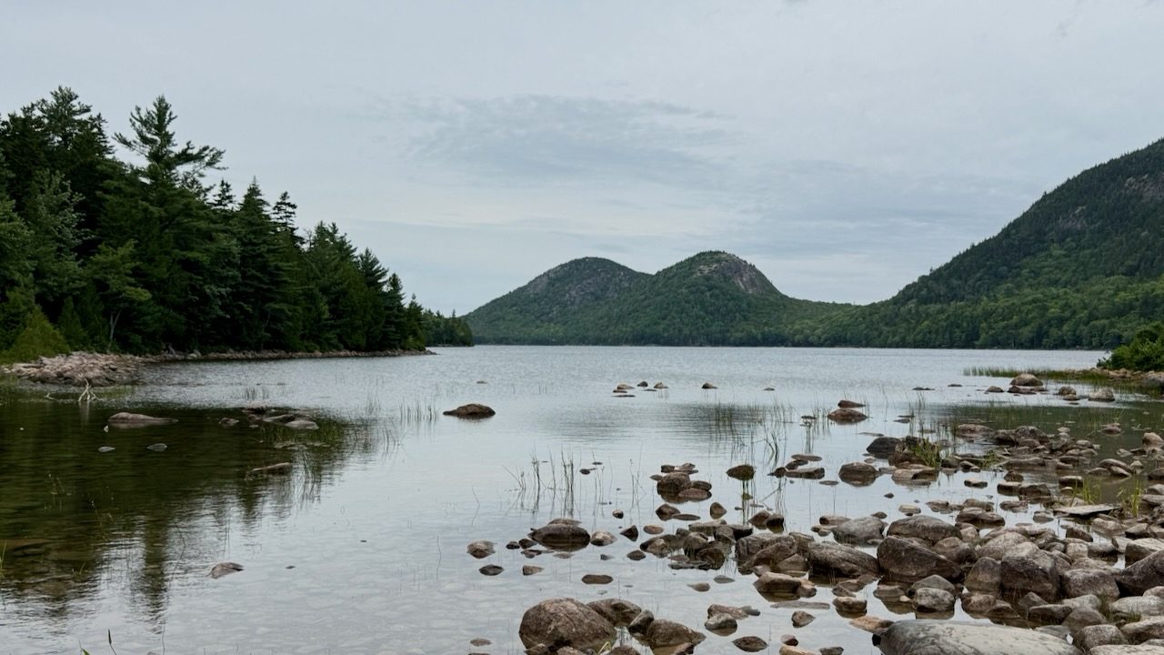 Jordan Pond and the Bubbles in Acadia National Park